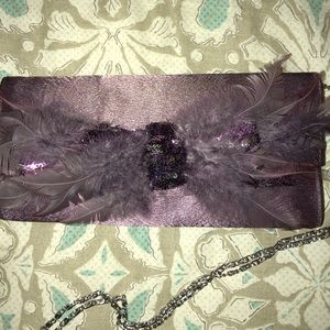 Purple clutch